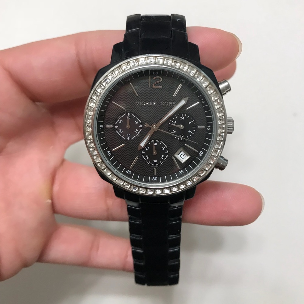 Black Michael Kors watch